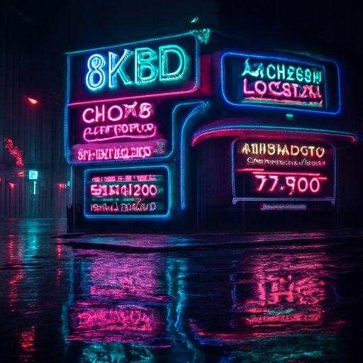 8KBD জ্যাকপটস ডিসপ্লে